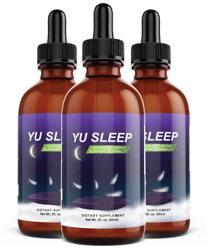 Three bottles of YuSleep, a 3-month supply
