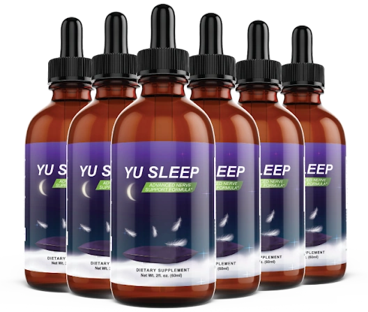 Six bottles of YuSleep, a 6-month supply
